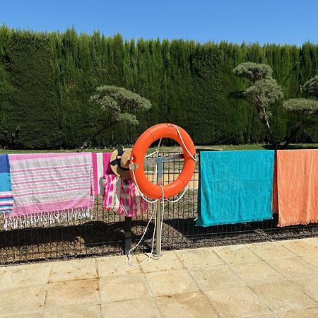 Villa Casa En Ruta De La Plata Con Piscina Comunitaria Guillena Exterior foto